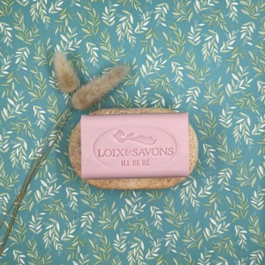 Savon artisanal surgras ficelle fleur d'orchidée
