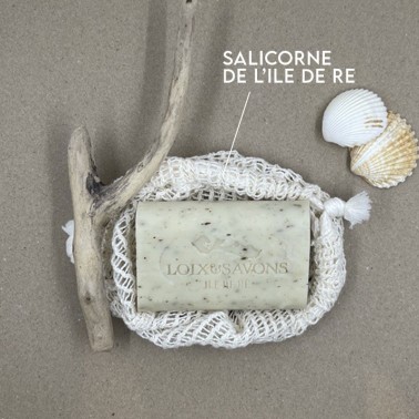 Savon artisanal à la salicorne de l'ile de ré PRIX REVENDEUR