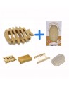 Porte savon + savon au lait d'anesse