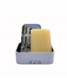 Boite métal + savon au lait d'ânesse 100g