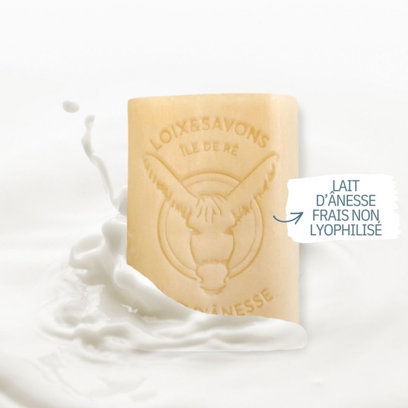Savon au lait d'ânesse de l'ile de re 100g professionnelle