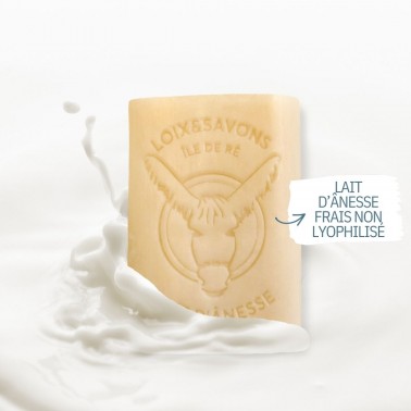 Savon au lait d'ânesse de l'ile de re 100g professionnelle
