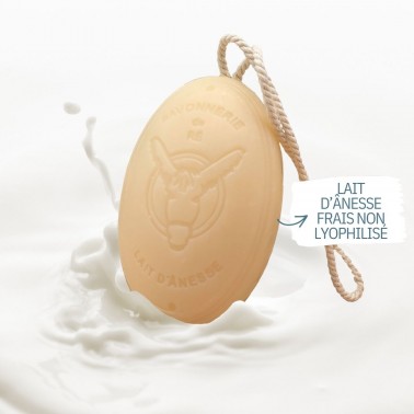 Savon ficelle au lait frais d'Anesse BIO 200gr professionnelle