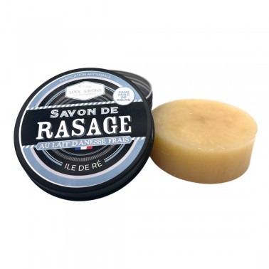 savon de rasage au lait d'anesse