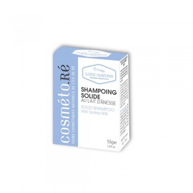 Shampoing solide lait d'ânesse frais non lyophilisé