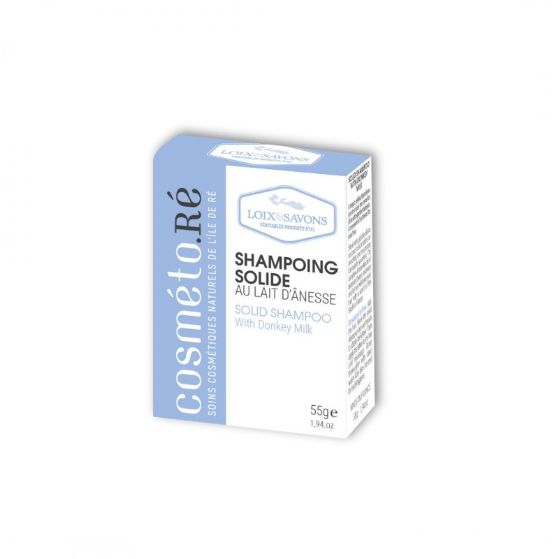 Shampoing solide lait d'ânesse frais non lyophilisé