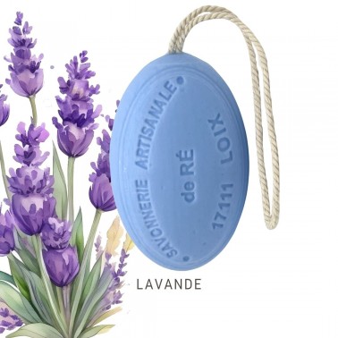 Savon artisanal ficelle lavande