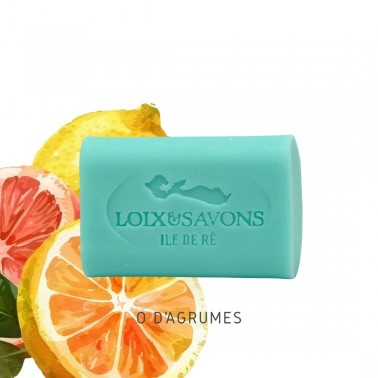 savon parfumé o d'agrume
