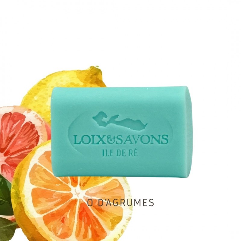 savon parfumé o d'agrume