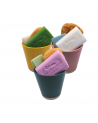 Coffret cadeau savon végétal + pot céramique – Loix & Savons