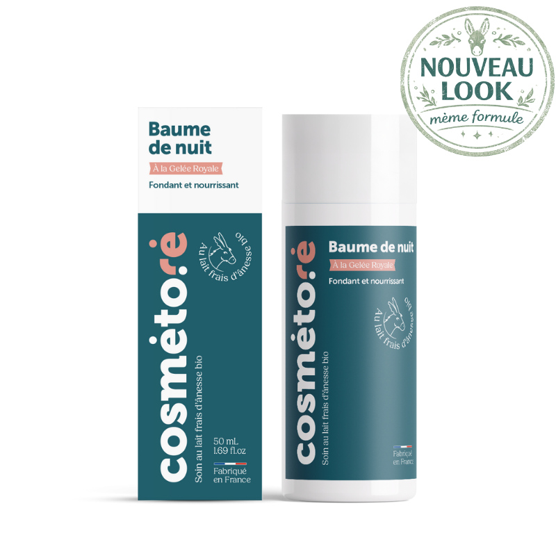 Baume de nuit au lait d'anesse frais 40ml