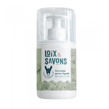 Savon liquide au lait d'anesse